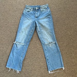 BlankNYC “The Baxter Ribcage Straight Leg” Jeans Sz 24